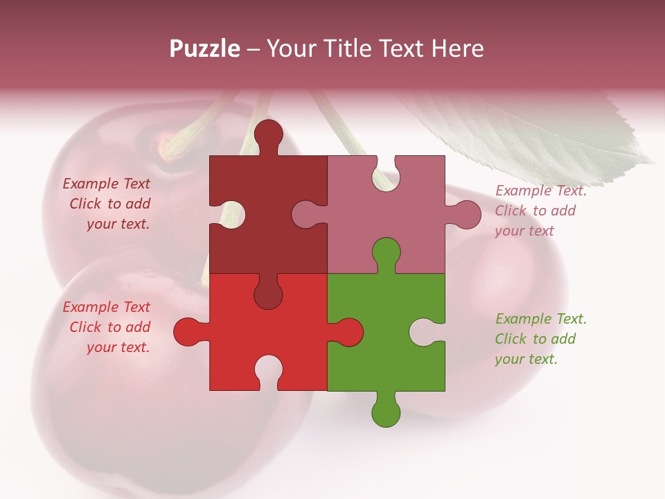 Nature Perfect Berry PowerPoint Template