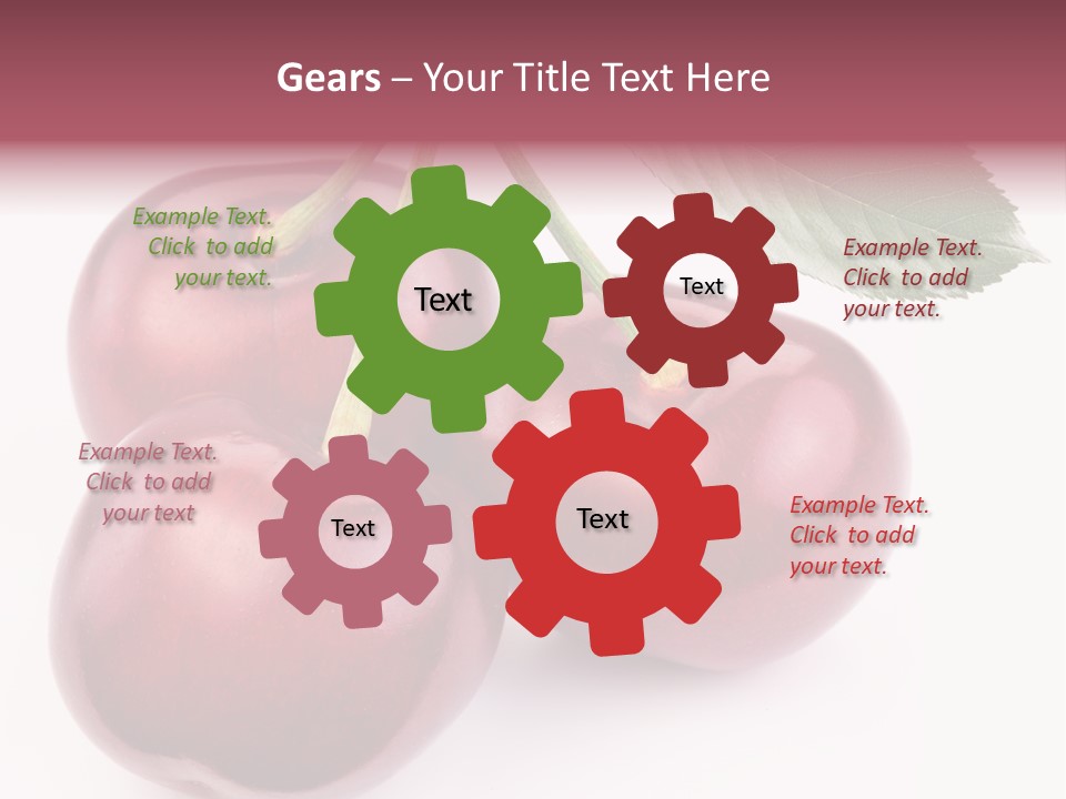 Nature Perfect Berry PowerPoint Template