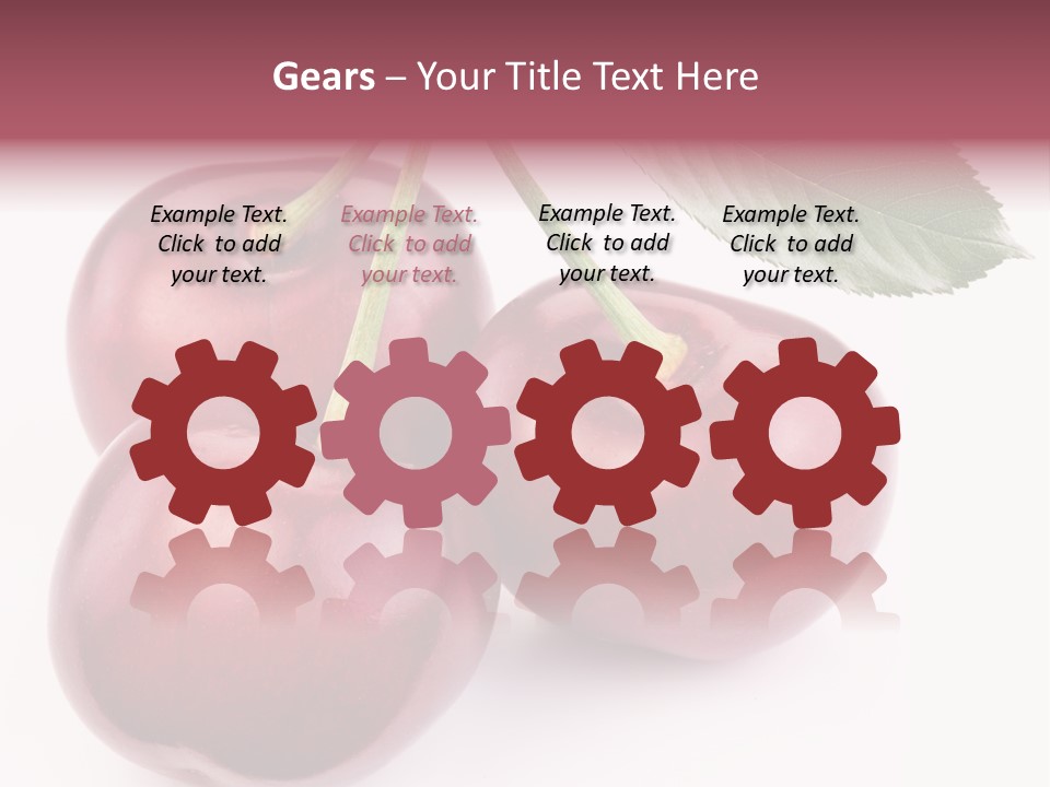 Nature Perfect Berry PowerPoint Template