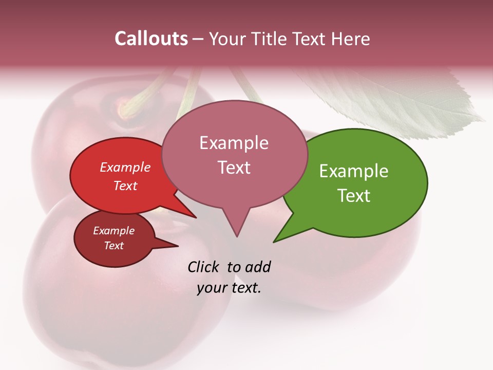 Nature Perfect Berry PowerPoint Template
