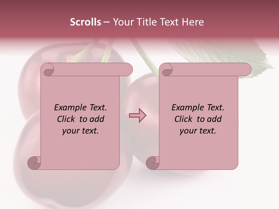Nature Perfect Berry PowerPoint Template