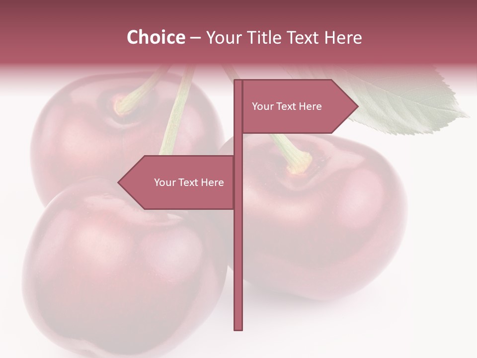 Nature Perfect Berry PowerPoint Template