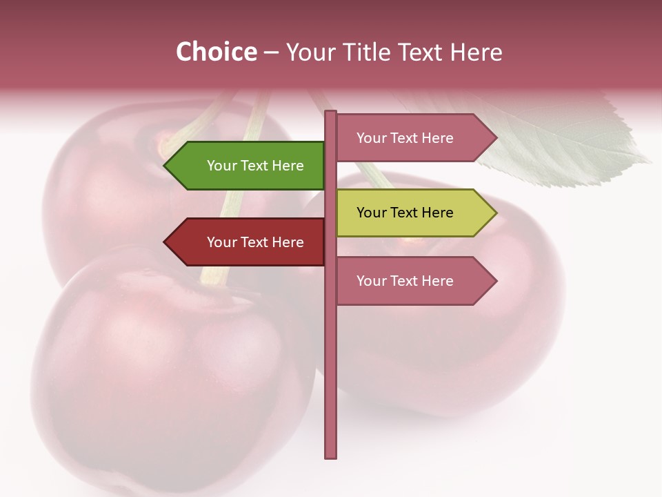 Nature Perfect Berry PowerPoint Template