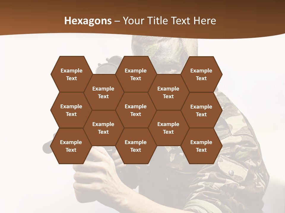 Abstract Lights Serious PowerPoint Template