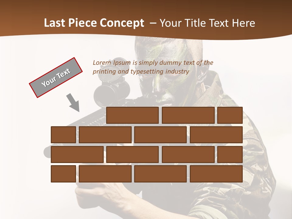 Abstract Lights Serious PowerPoint Template