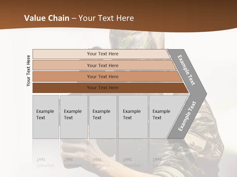 Abstract Lights Serious PowerPoint Template