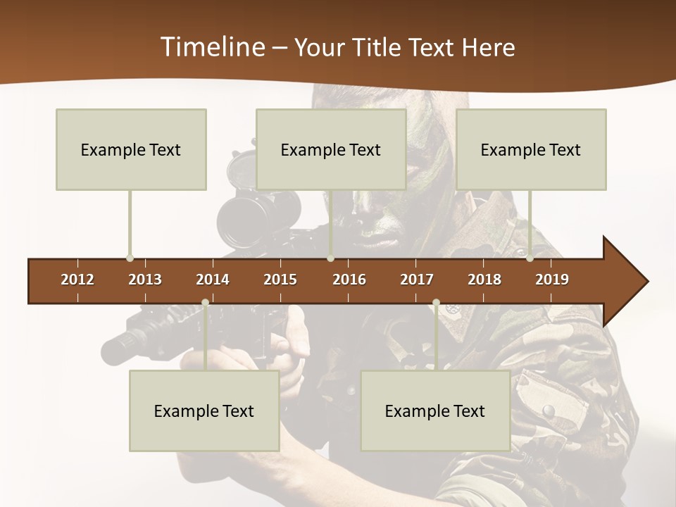 Abstract Lights Serious PowerPoint Template