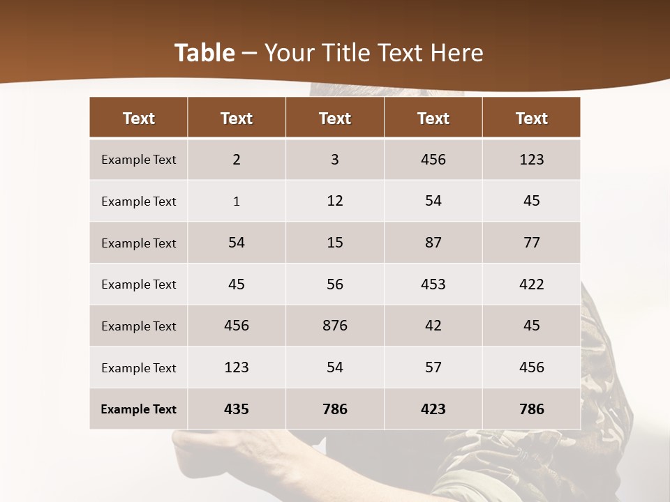 Abstract Lights Serious PowerPoint Template