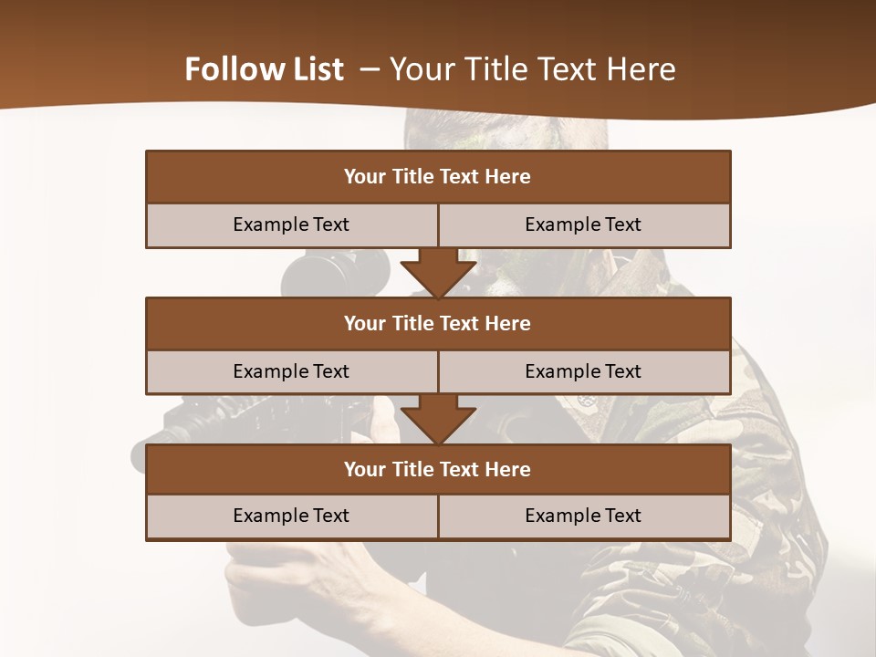 Abstract Lights Serious PowerPoint Template