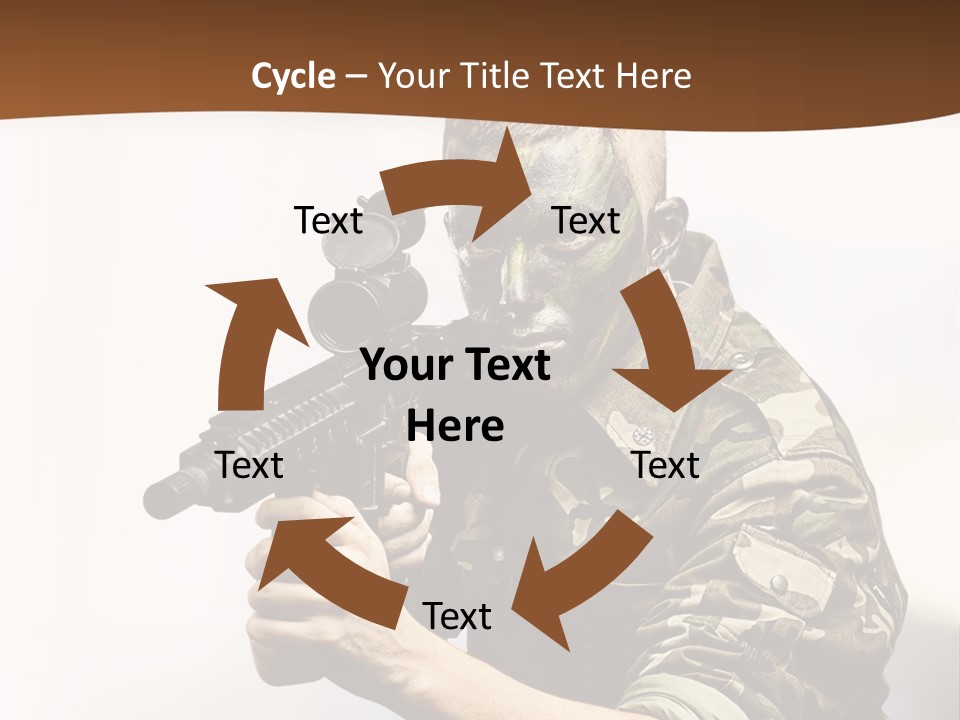 Abstract Lights Serious PowerPoint Template