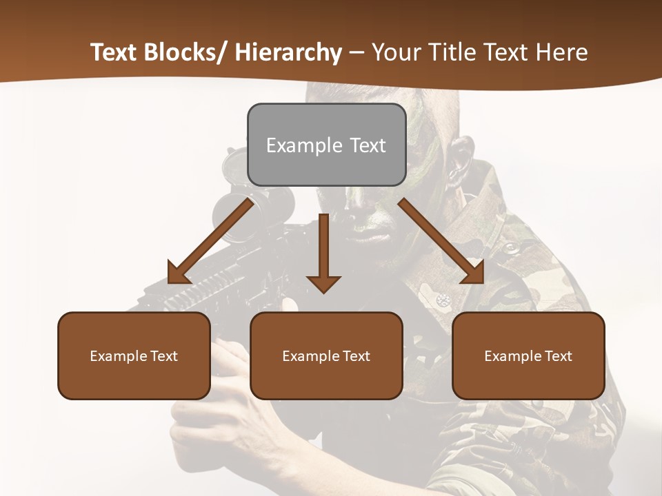 Abstract Lights Serious PowerPoint Template