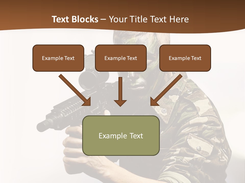 Abstract Lights Serious PowerPoint Template