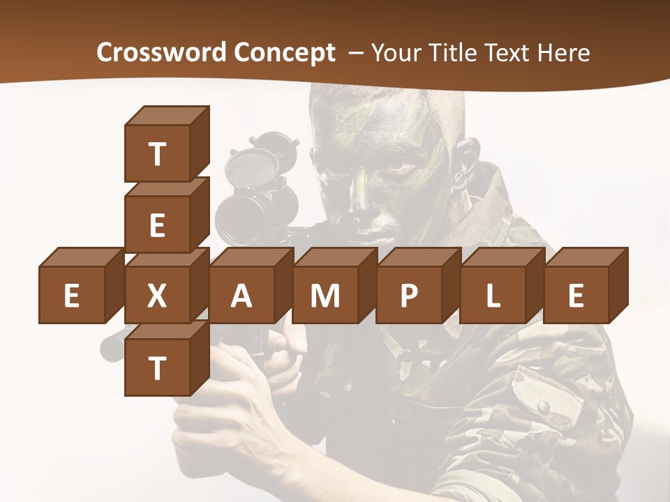 Abstract Lights Serious PowerPoint Template