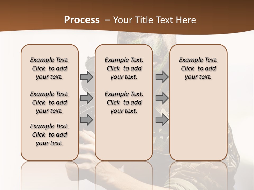 Abstract Lights Serious PowerPoint Template