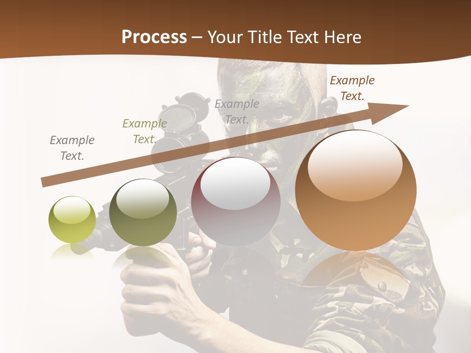 Abstract Lights Serious PowerPoint Template