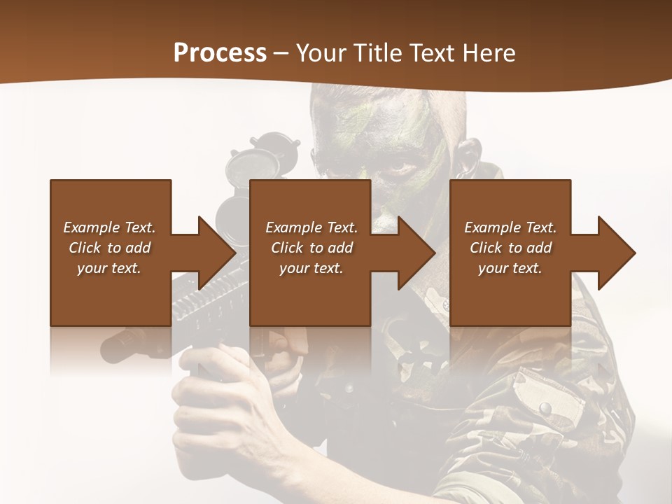 Abstract Lights Serious PowerPoint Template