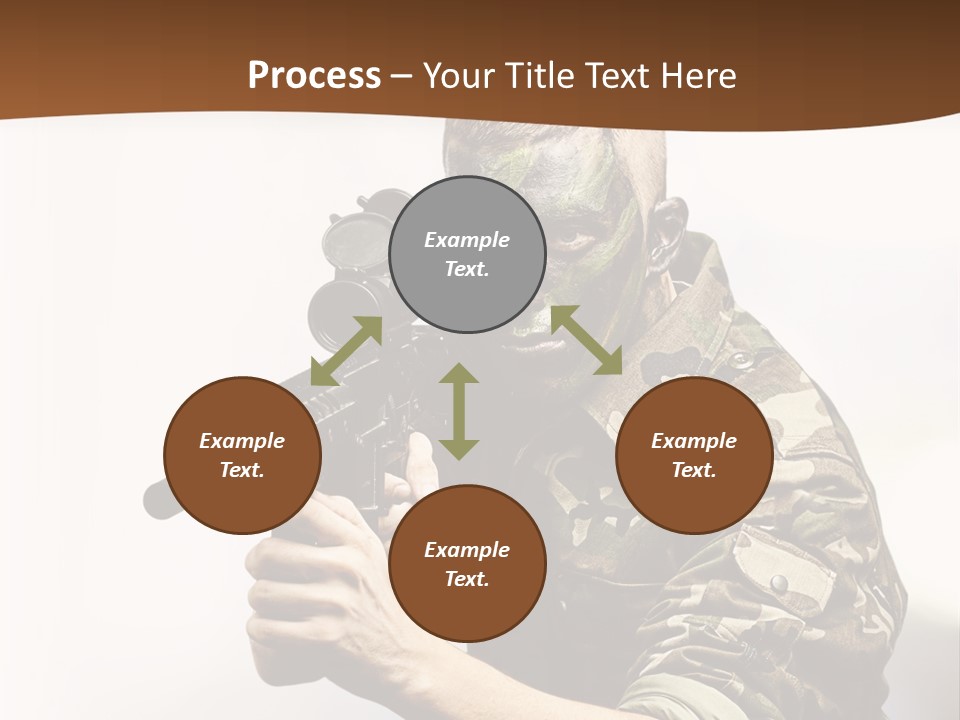 Abstract Lights Serious PowerPoint Template