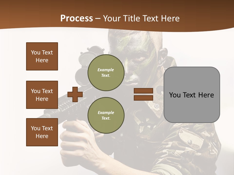 Abstract Lights Serious PowerPoint Template