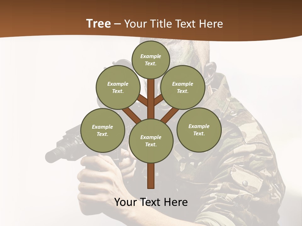 Abstract Lights Serious PowerPoint Template