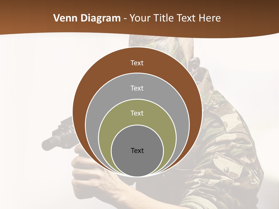 Abstract Lights Serious PowerPoint Template
