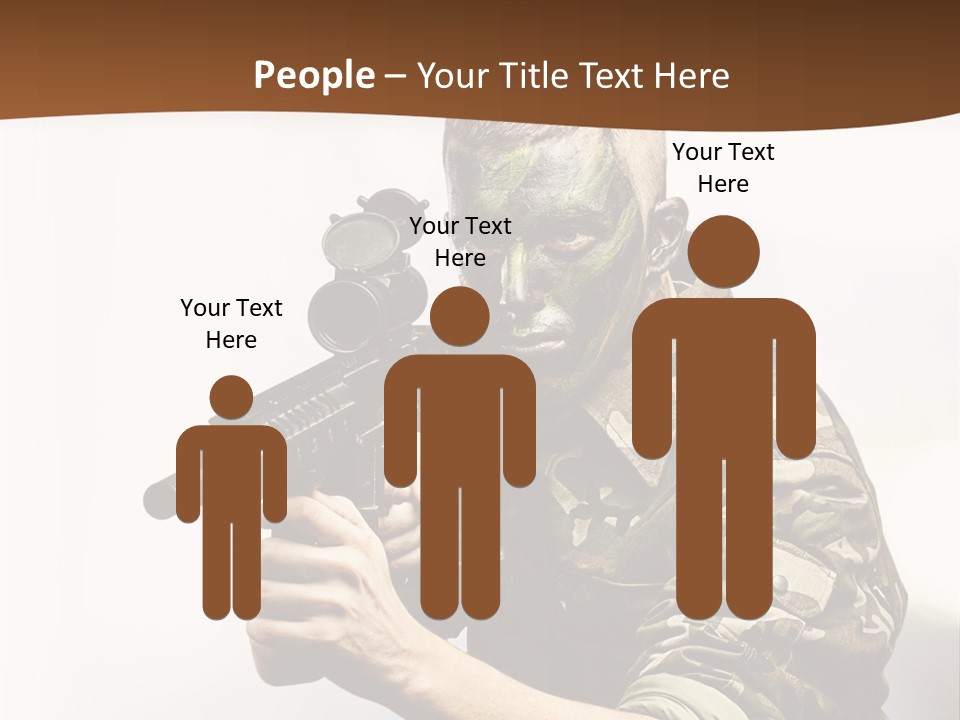 Abstract Lights Serious PowerPoint Template