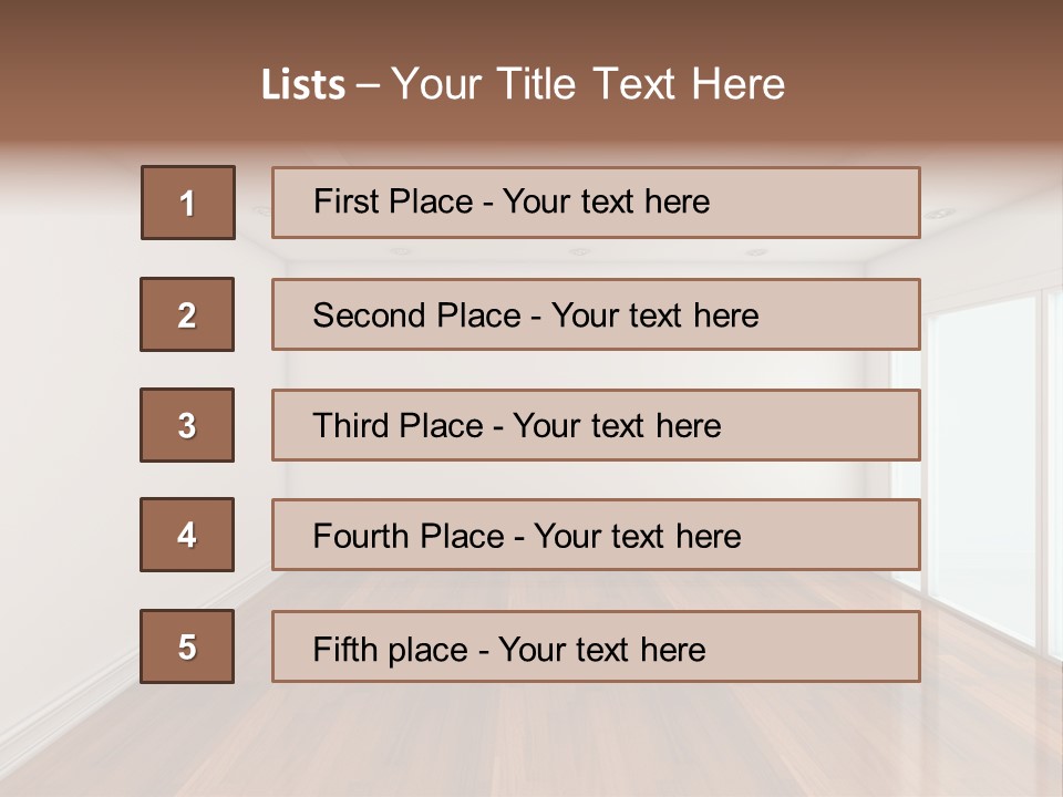 Meeting Inside Living PowerPoint Template