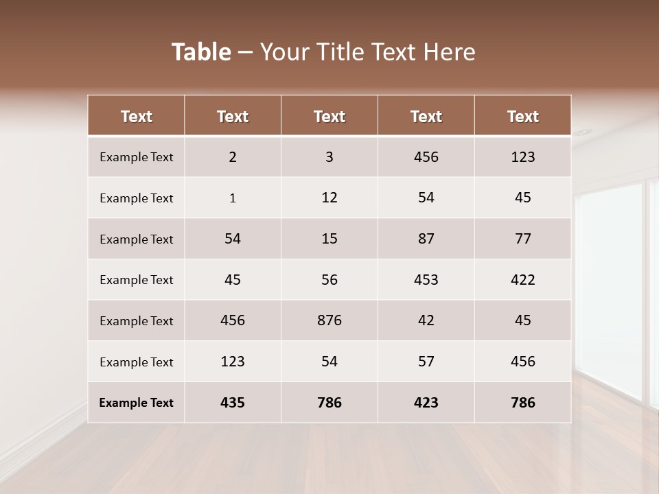 Meeting Inside Living PowerPoint Template