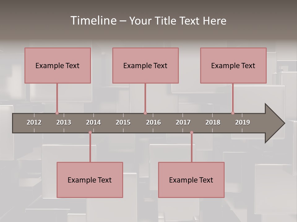 Array Silver Organization PowerPoint Template