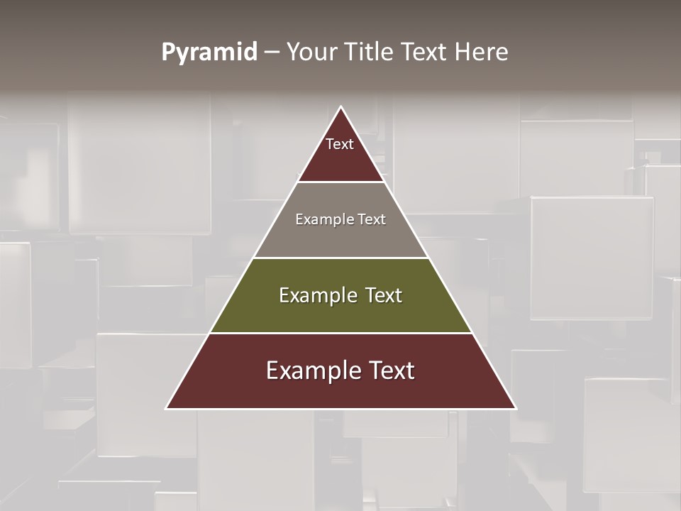 Array Silver Organization PowerPoint Template