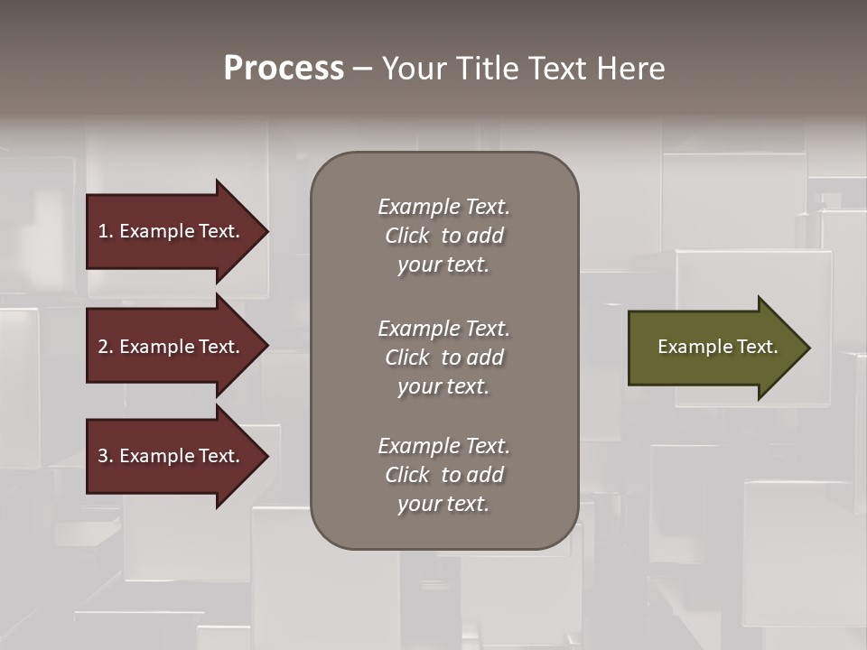 Array Silver Organization PowerPoint Template