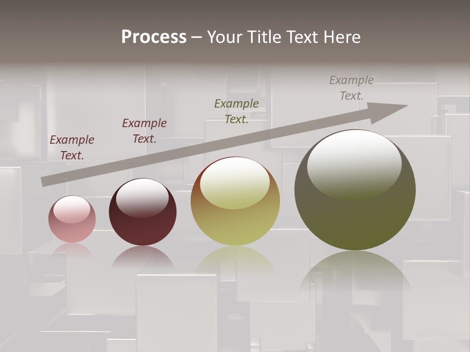 Array Silver Organization PowerPoint Template