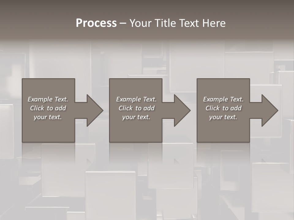 Array Silver Organization PowerPoint Template