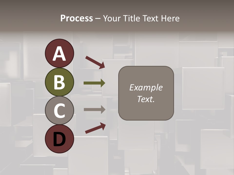 Array Silver Organization PowerPoint Template