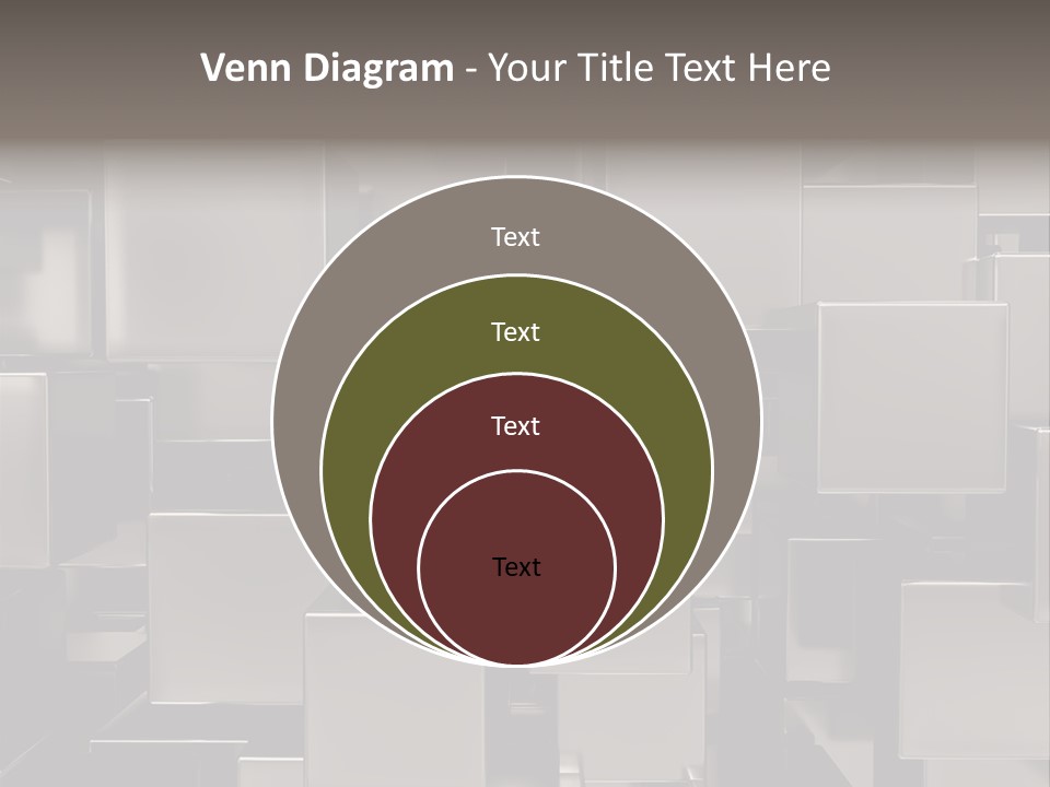 Array Silver Organization PowerPoint Template