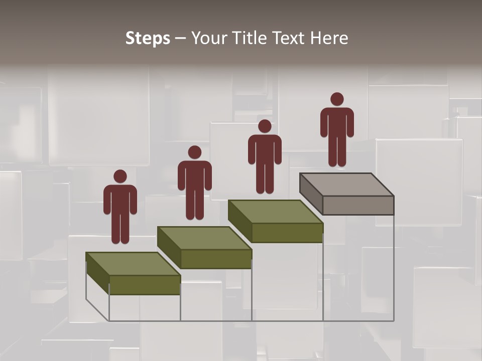 Array Silver Organization PowerPoint Template