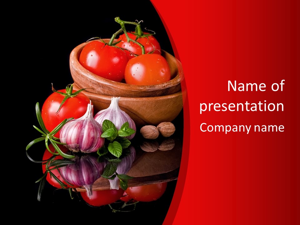 Flavoring Aromatic Lunch PowerPoint Template