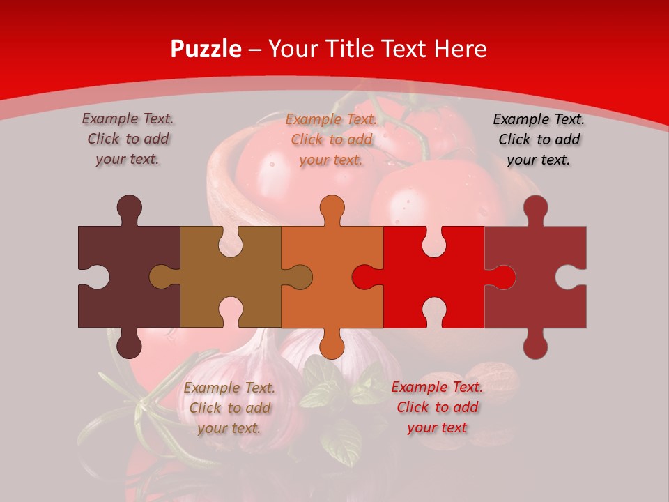 Flavoring Aromatic Lunch PowerPoint Template