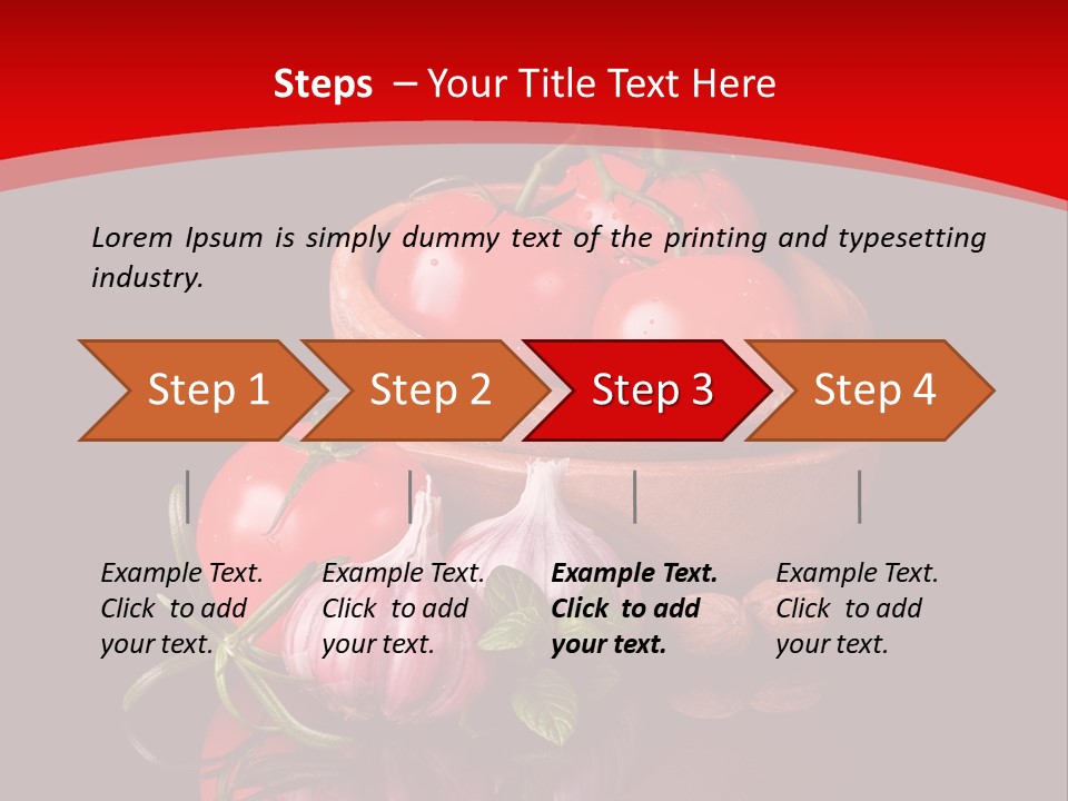 Flavoring Aromatic Lunch PowerPoint Template