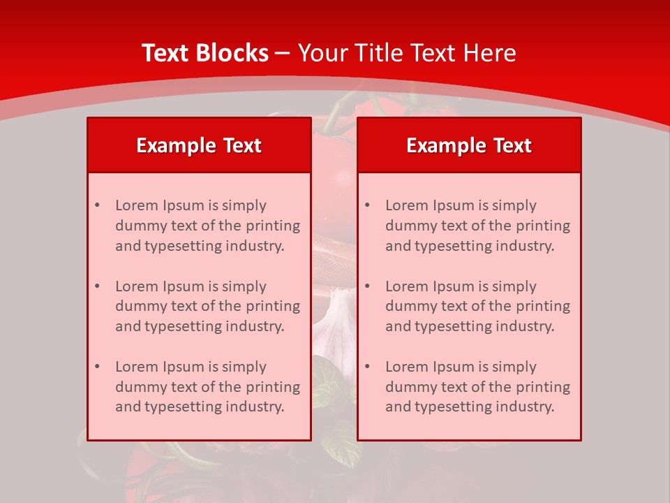 Flavoring Aromatic Lunch PowerPoint Template