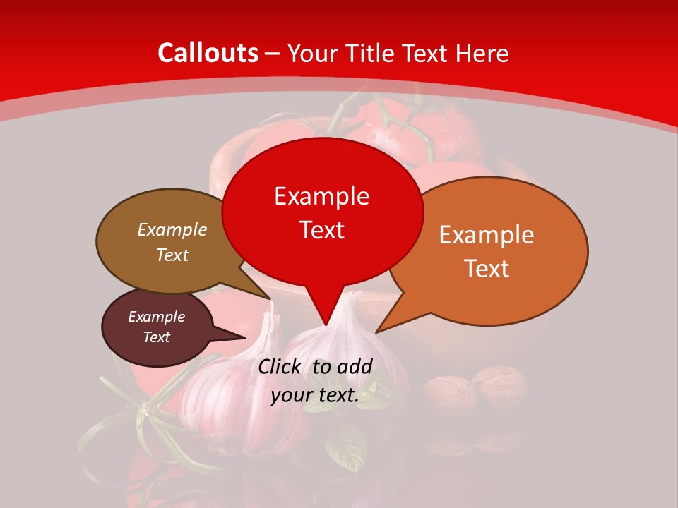 Flavoring Aromatic Lunch PowerPoint Template