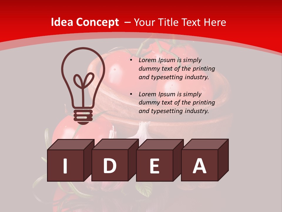 Flavoring Aromatic Lunch PowerPoint Template