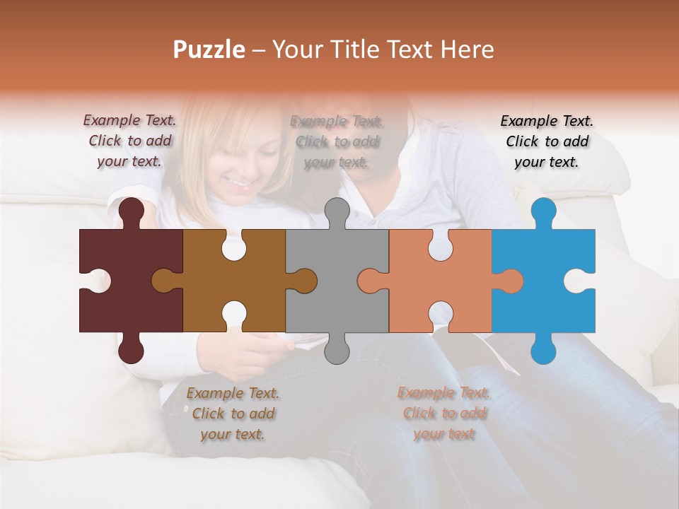 Home Modern Laughing PowerPoint Template