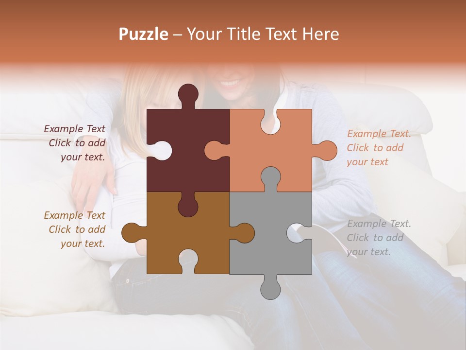 Home Modern Laughing PowerPoint Template
