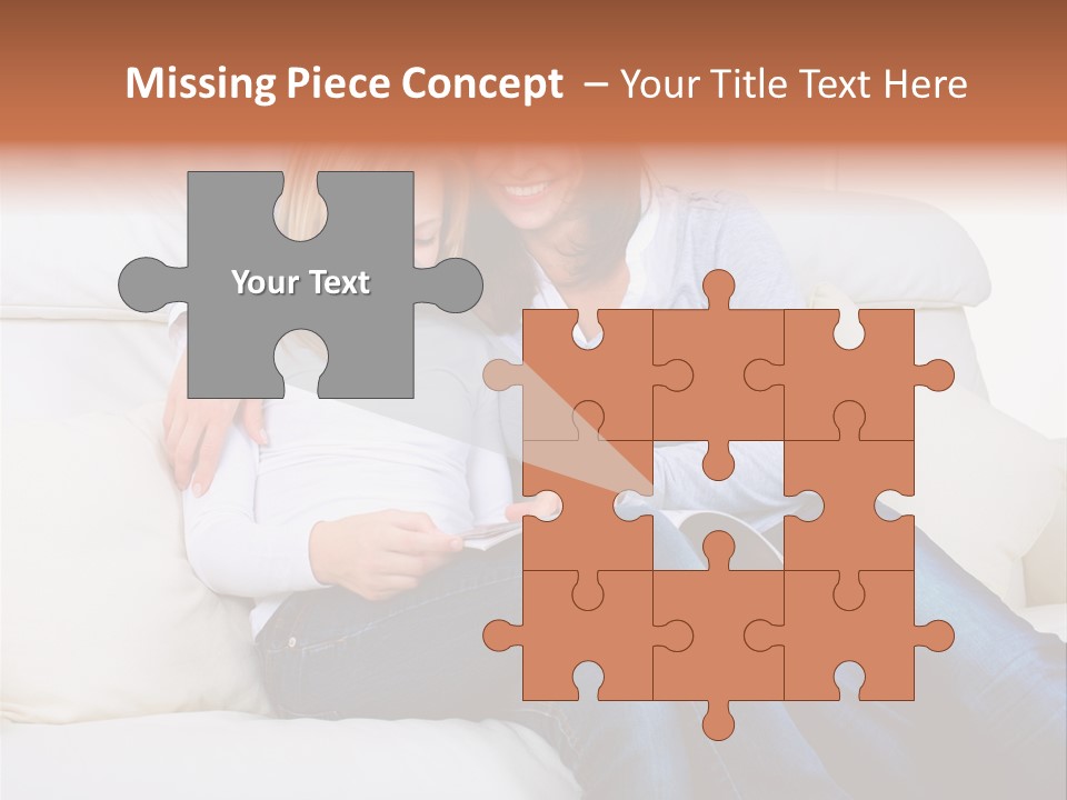 Home Modern Laughing PowerPoint Template