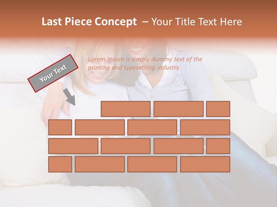 Home Modern Laughing PowerPoint Template