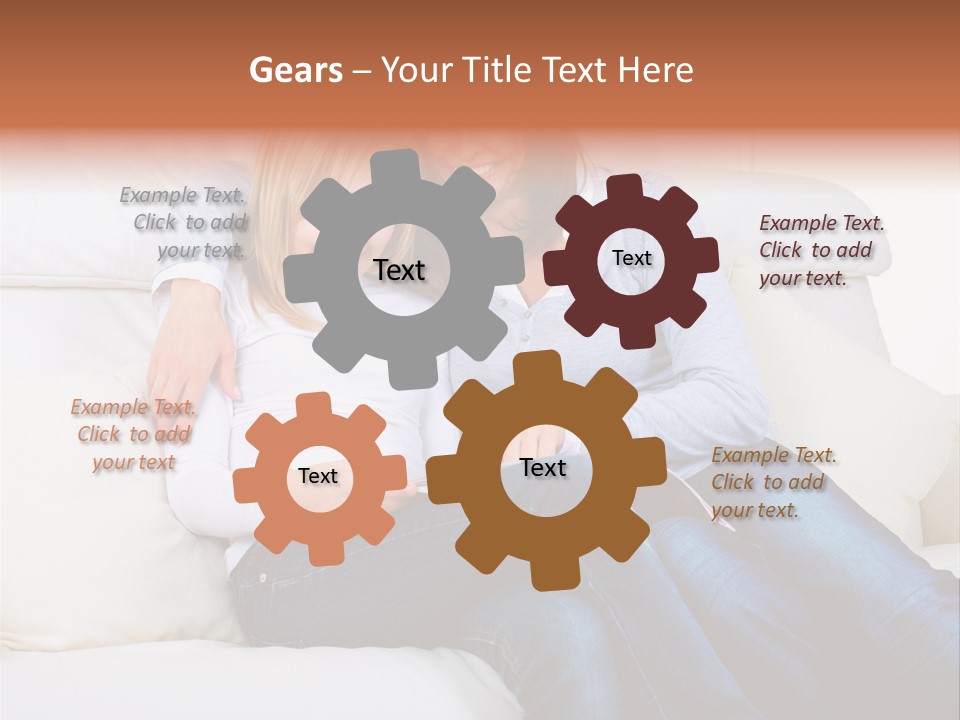 Home Modern Laughing PowerPoint Template