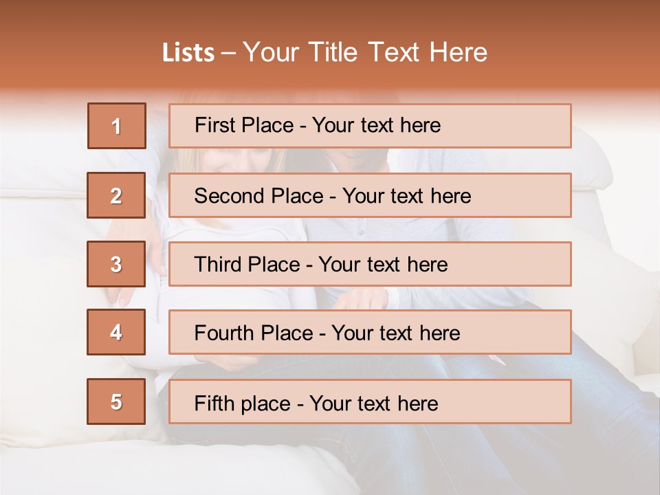 Home Modern Laughing PowerPoint Template
