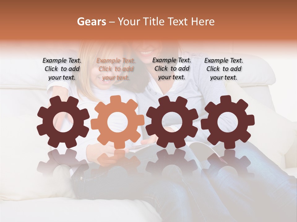 Home Modern Laughing PowerPoint Template