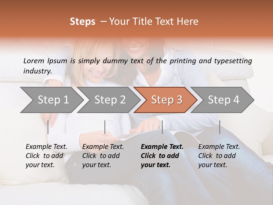 Home Modern Laughing PowerPoint Template