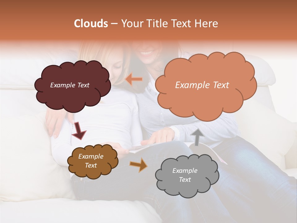 Home Modern Laughing PowerPoint Template